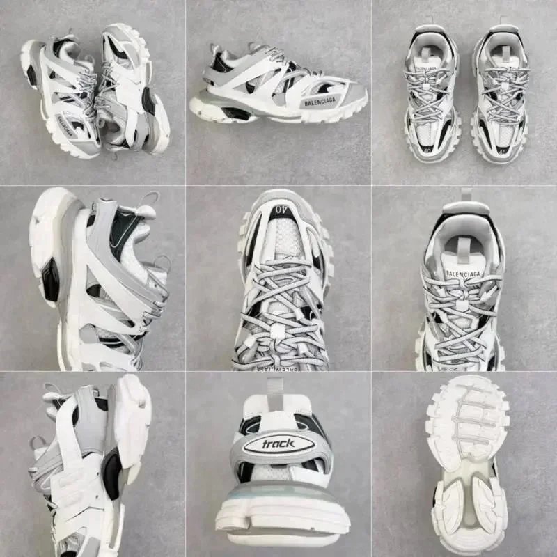 Balenciaga Track 2 Multicolor Chunky Sneakers - 3