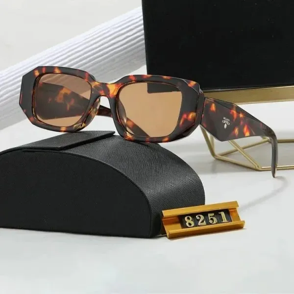 Prada Square Tortoiseshell Acetate Sunglasses - 1