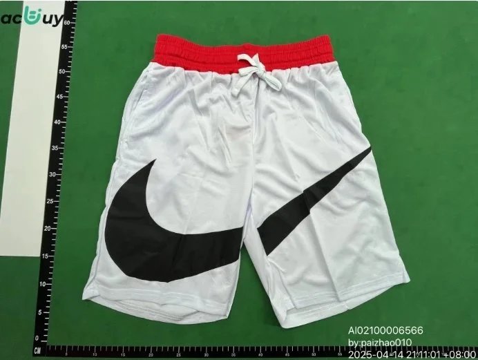 Nike Color-Block Windbreaker Shorts Navy/White/Gray - 9