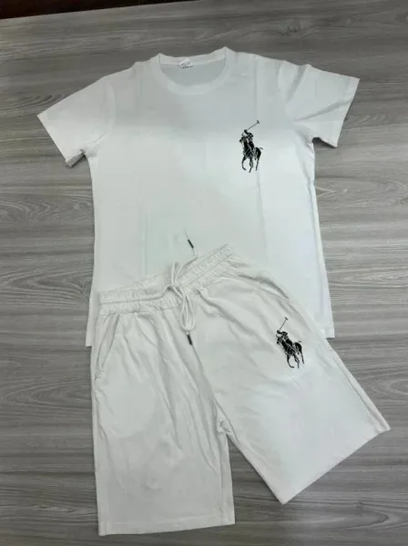 Polo Ralph Lauren Classic Polo Pony White Casual Set - 1