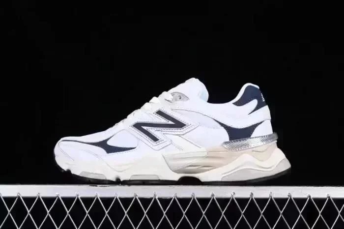 New Balance 9060 White Chunky Sneakers - 5