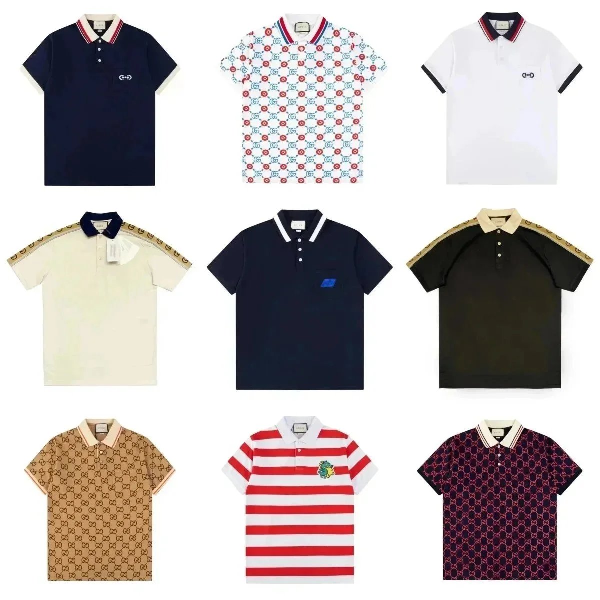 Gucci GG Monogram Polo Shirt
