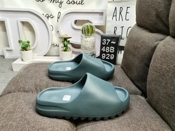 Adidas Yeezy Slide Seafoam Green Slippers - 1