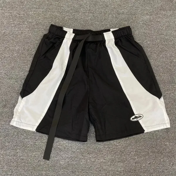 Corteiz CRTZ Arch Logo Shorts Blue - 6