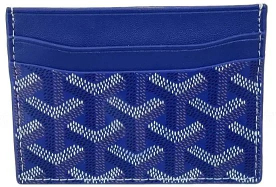COWEN Leather Passport Holder Navy Blue Wallet - 10