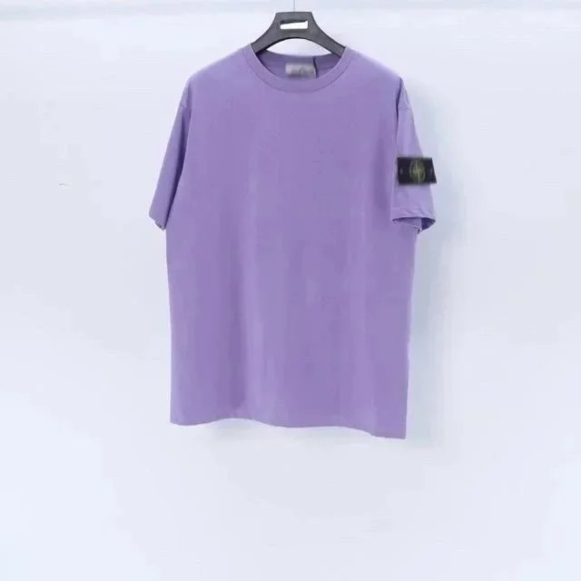 Stone Island White T-Shirt with Compass Patch - 8
