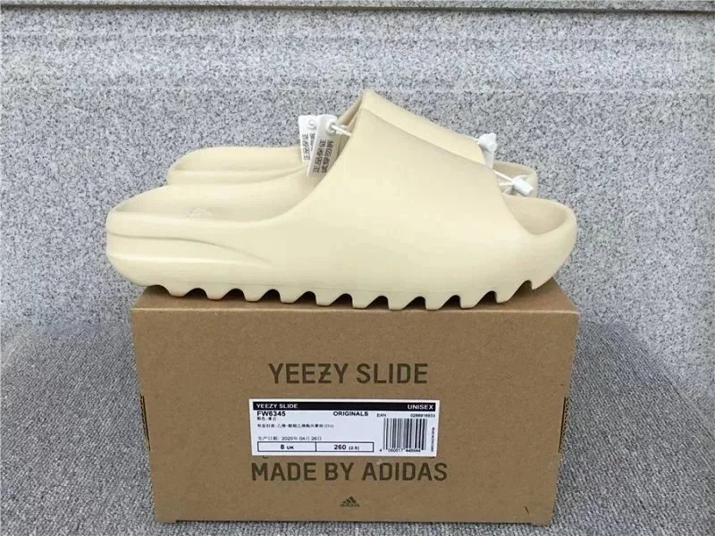 Off-White x Unknown Brand Wave Sole Slippers Beige Slippers - 9