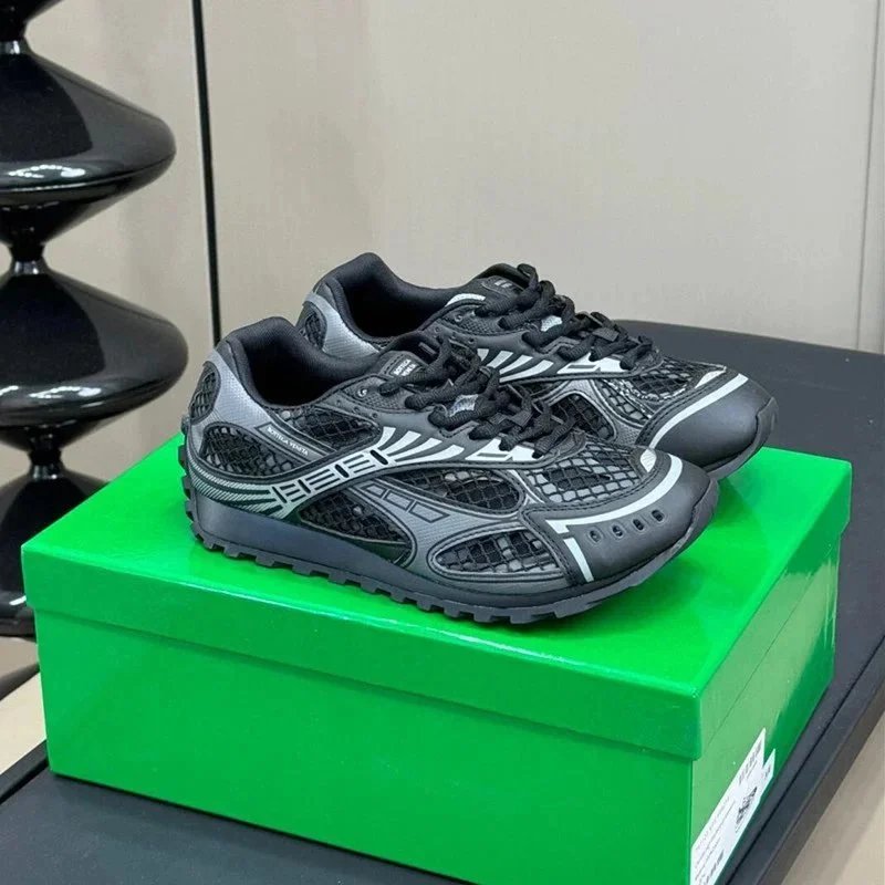 Asics Gel-Quantum 360 Black/Gray Mesh Sneakers - 1