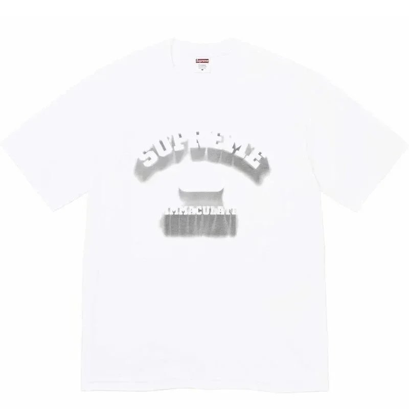 Supreme Immaculate Arch Logo White T-Shirt - 1