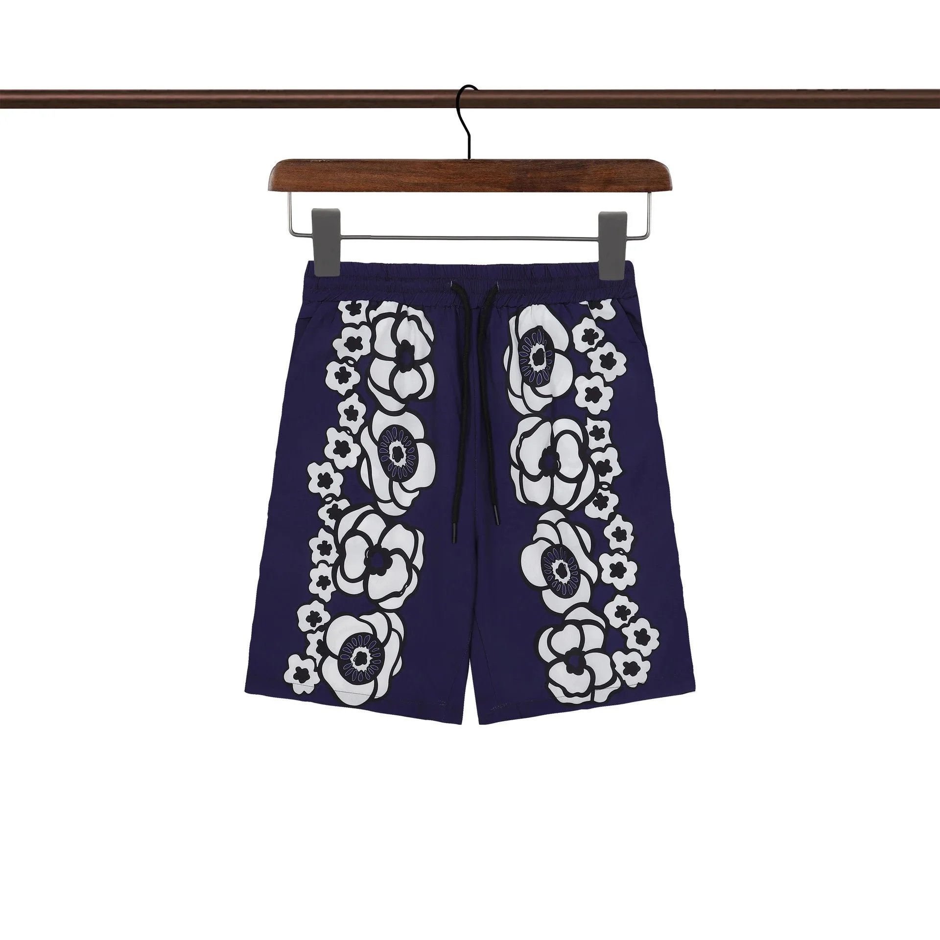 Marimekko Unikko Floral Print Navy Shorts - 1