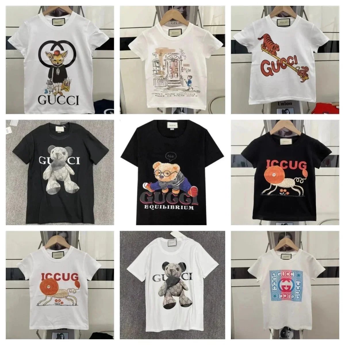 Gucci Graphic Print Cotton T-Shirt
