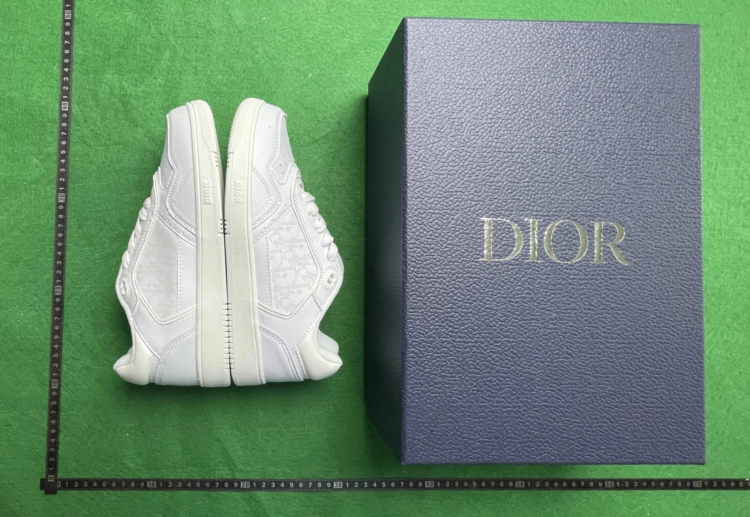 Dior B23 Oblique Beige Sneakers - 7