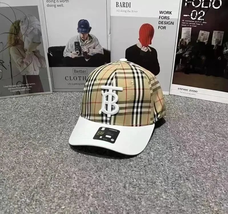 Burberry TB Monogram Baseball Cap Camel - 7