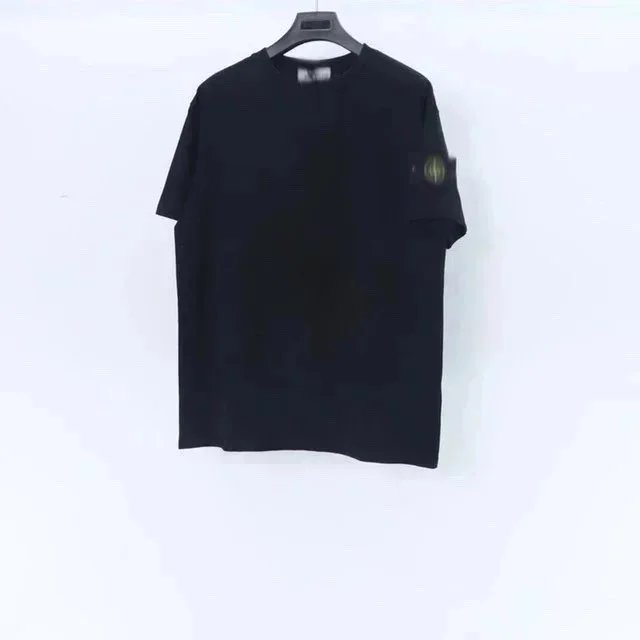 Stone Island White T-Shirt with Compass Patch - 6