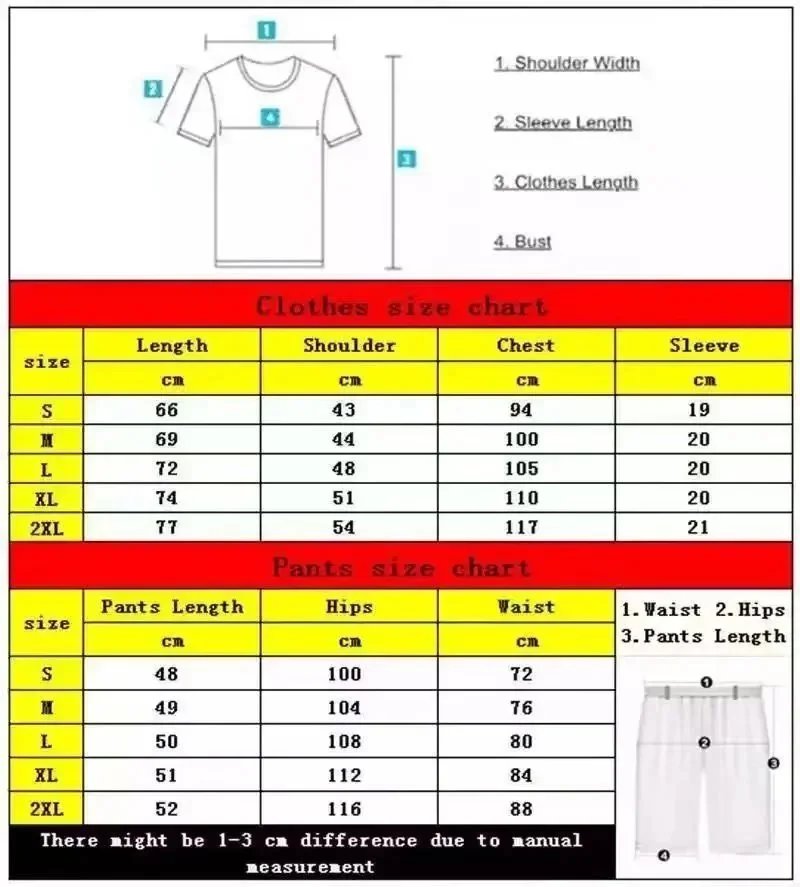 Travstar It's A Secret Graphic T-Shirt and Shorts Set Black - 3