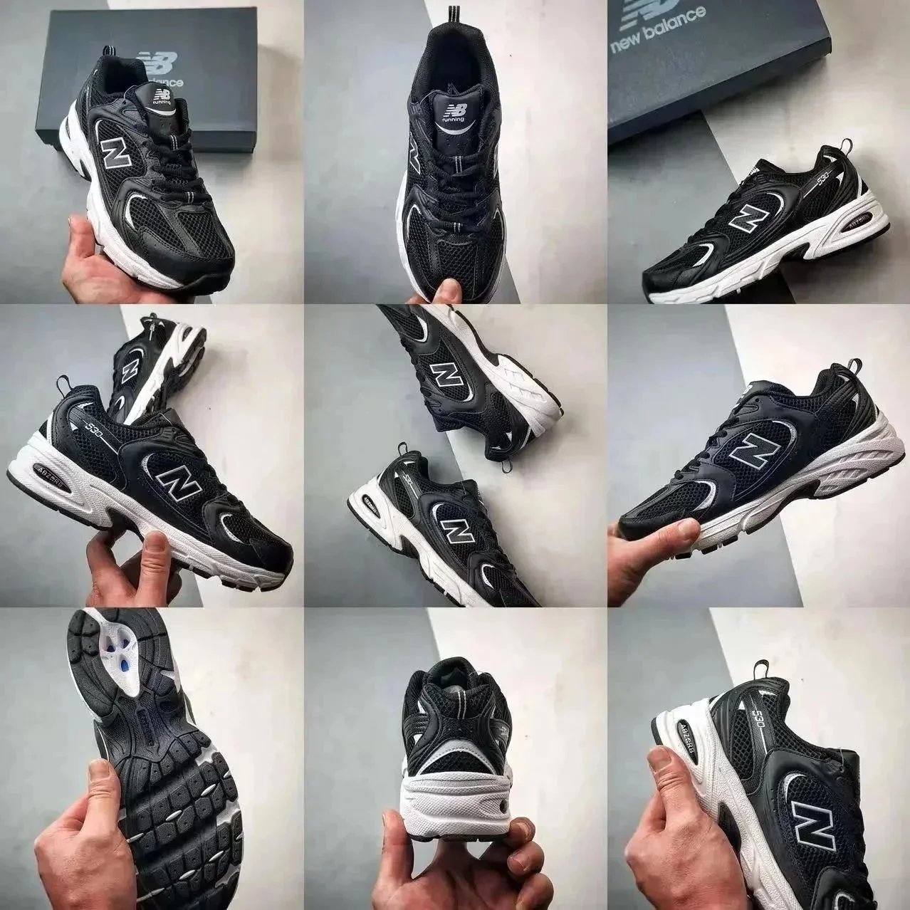 New Balance 990v6 White Black Sneakers - 2