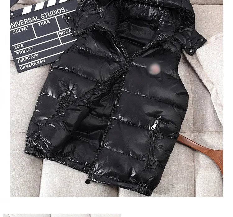 Moncler Maya Vest Black Down Vest - 2