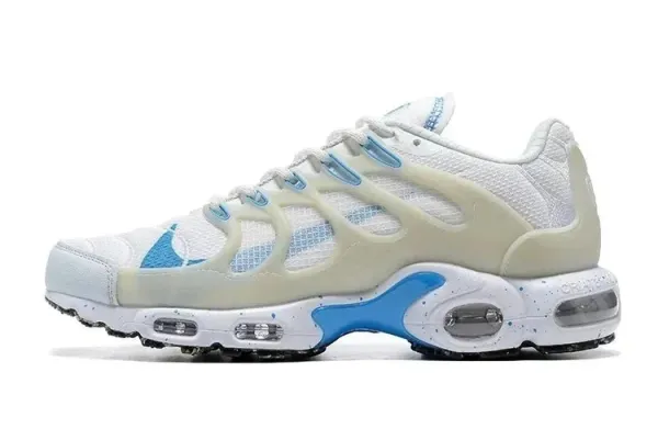 Nike Air Max Plus White Blue Sneakers - 1