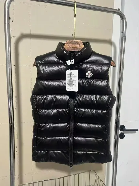 Moncler Maya Vest Black Down Vest - 3