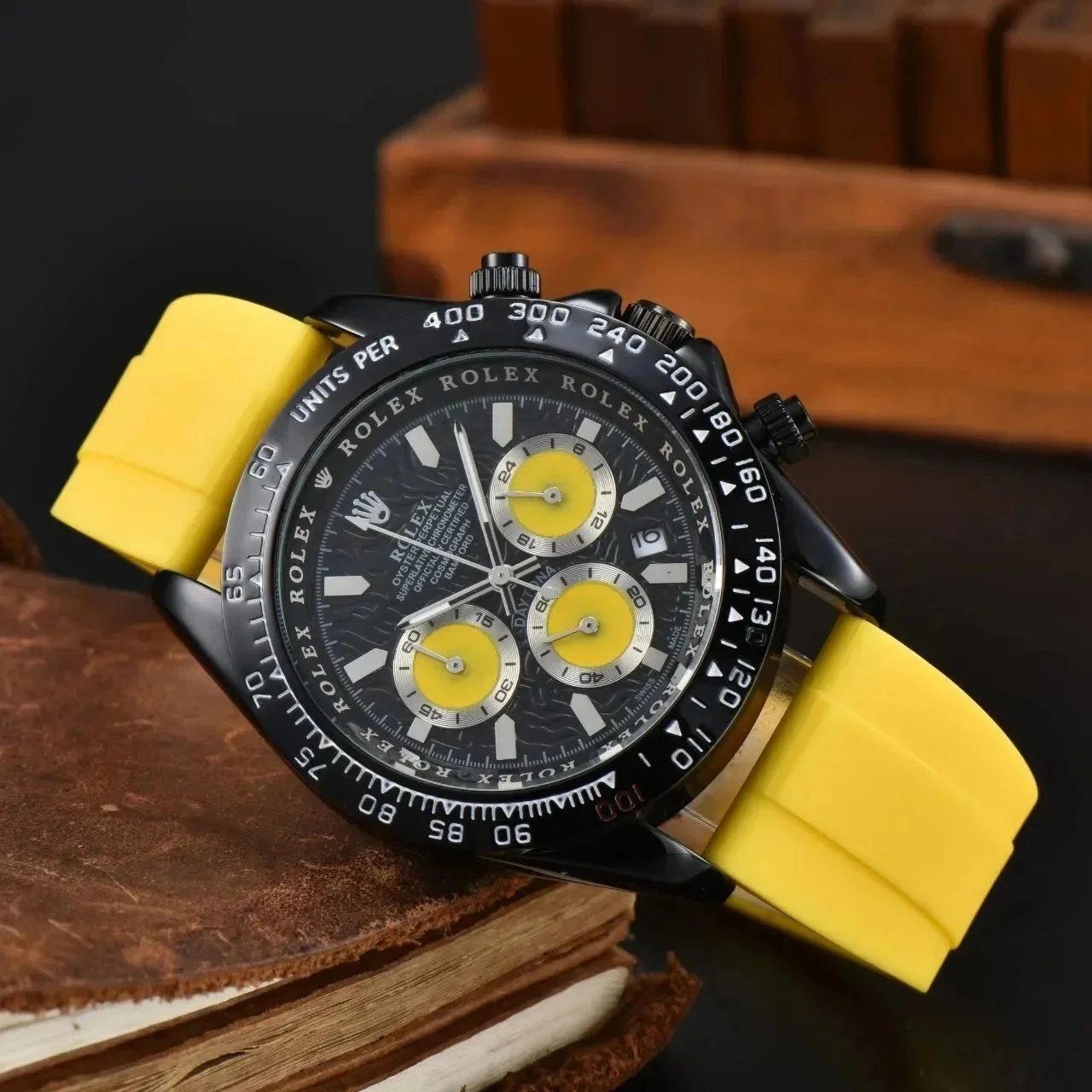 Rolex Daytona x Jean-Michel Basquiat Multicolor Chronograph Watch - 3