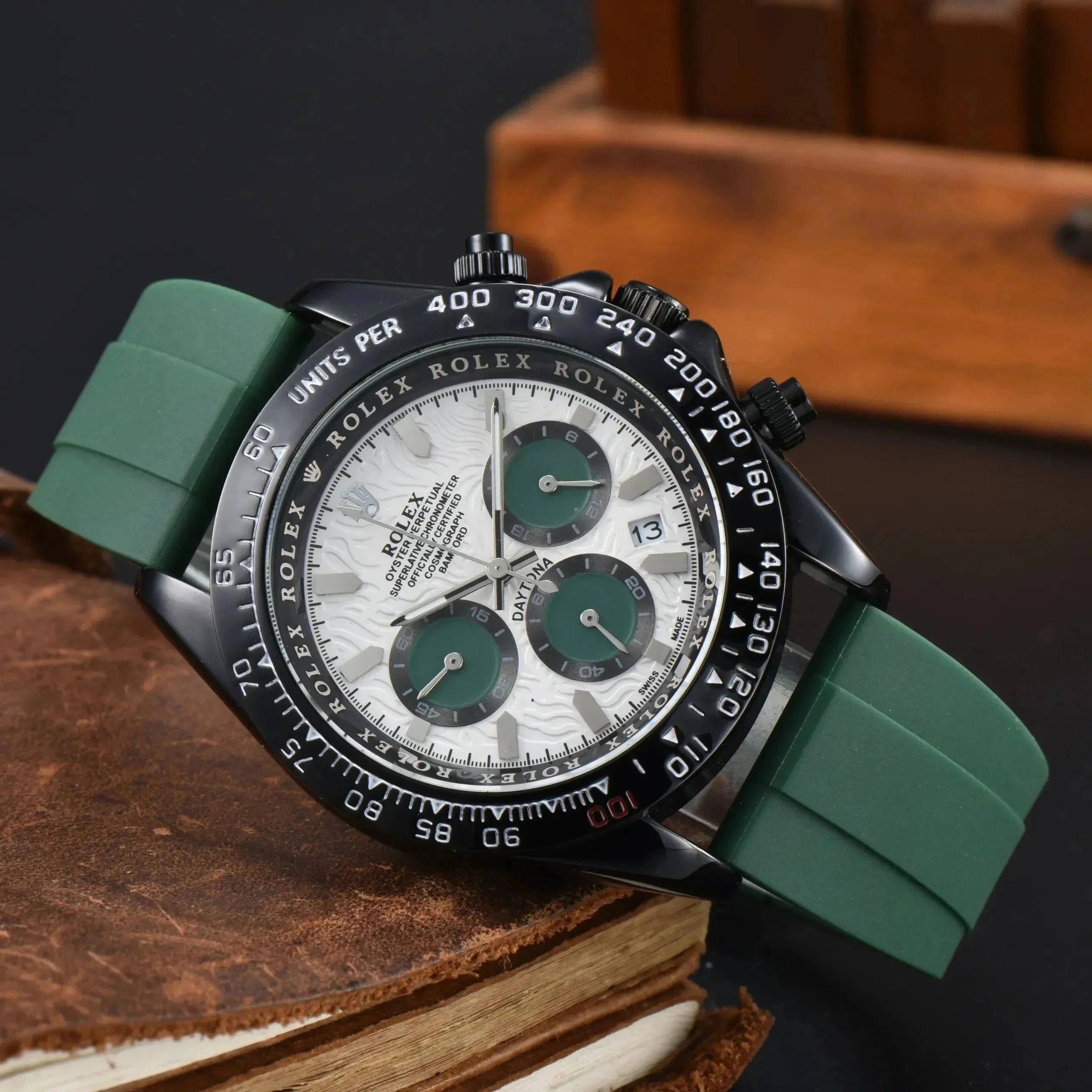 Rolex Daytona x Jean-Michel Basquiat Multicolor Chronograph Watch - 5