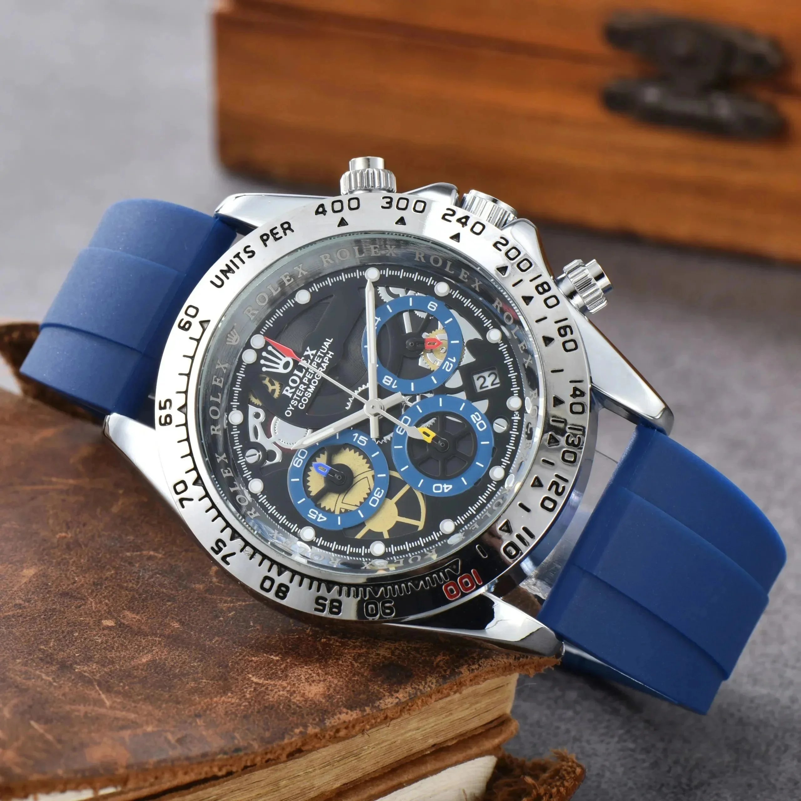 Rolex Daytona x Jean-Michel Basquiat Multicolor Chronograph Watch - 9
