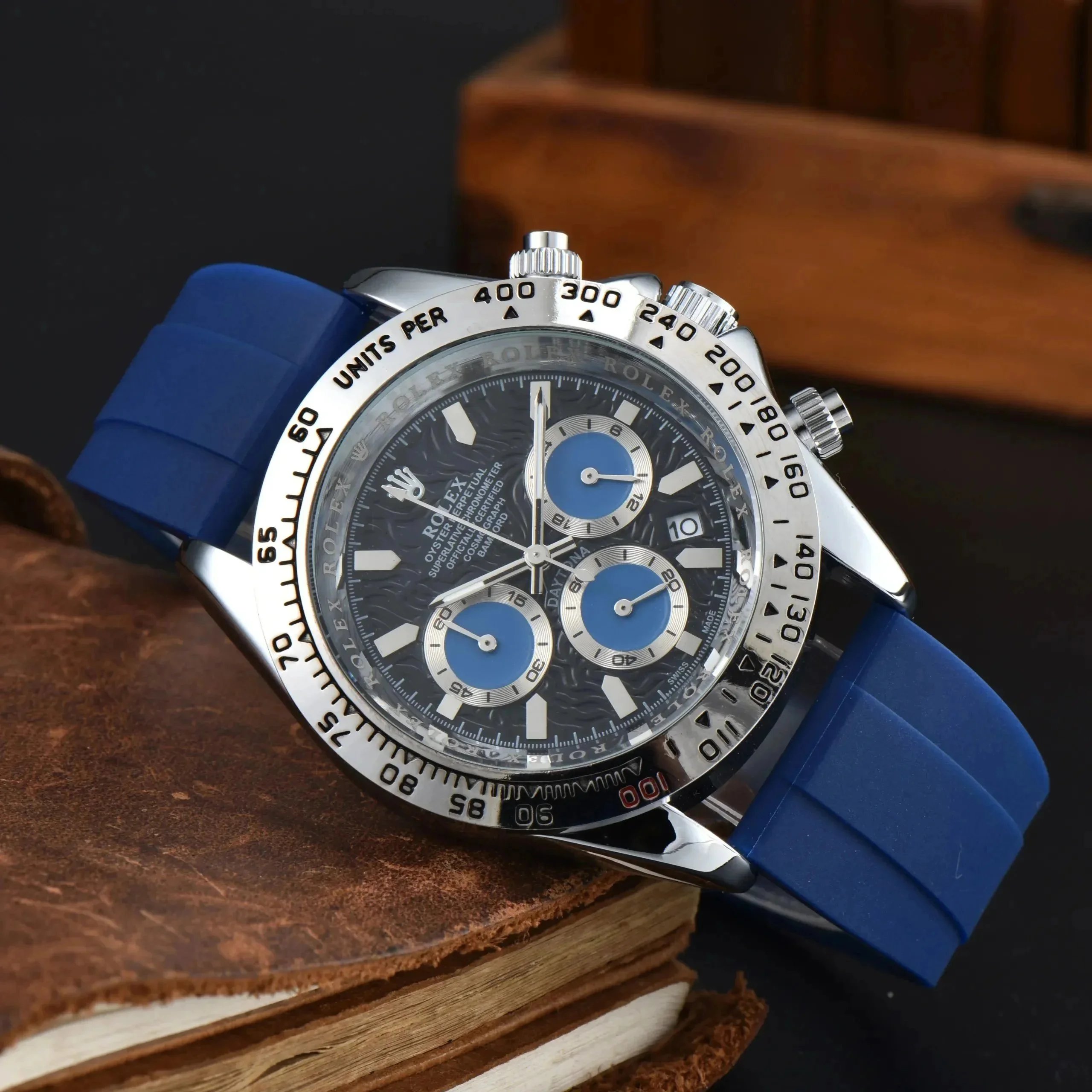 Rolex Daytona x Jean-Michel Basquiat Multicolor Chronograph Watch - 10