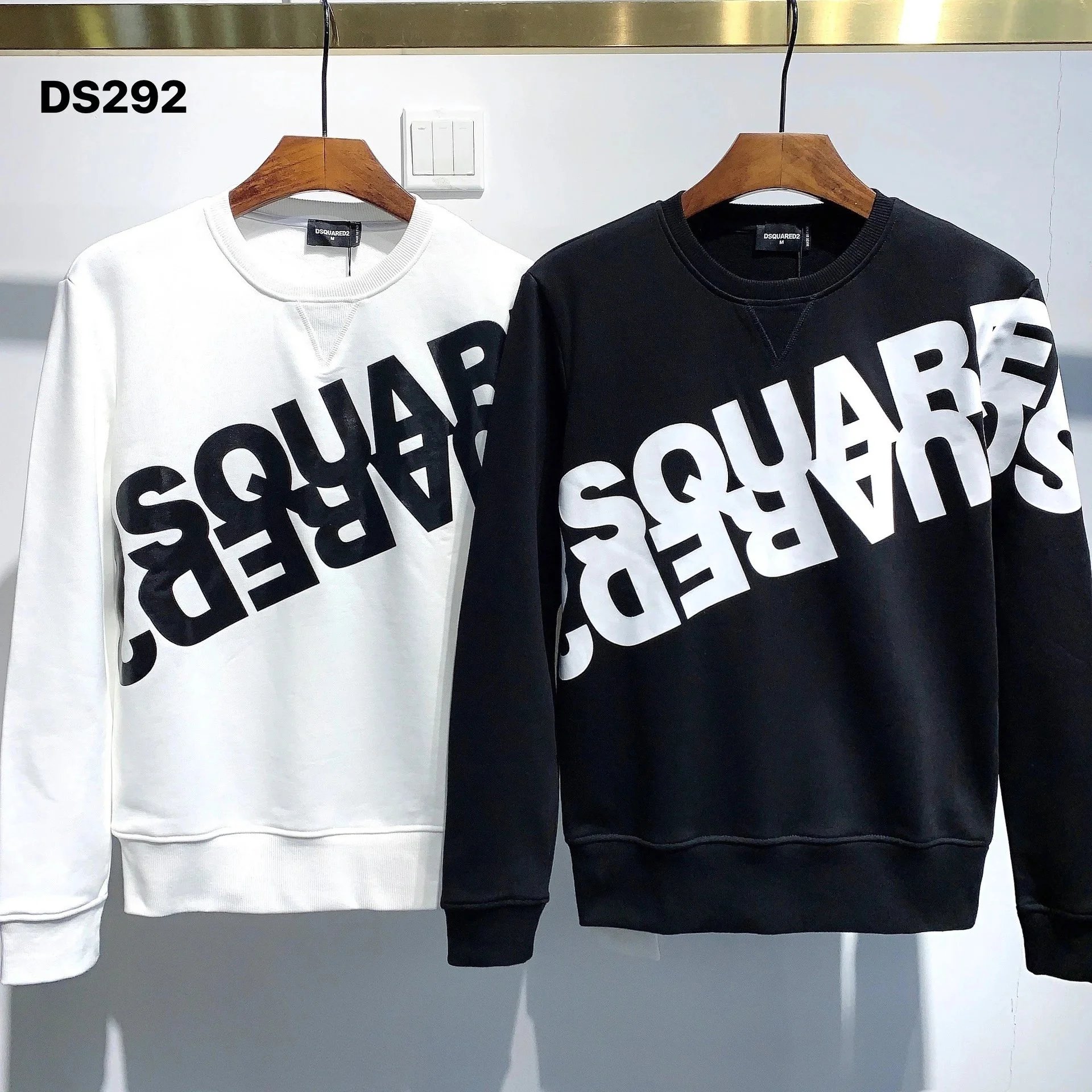 Dsquared2 Logo Print White Hoodie - 9