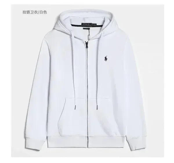 Polo Ralph Lauren Classic Fit Full-Zip Hoodie Navy - 4