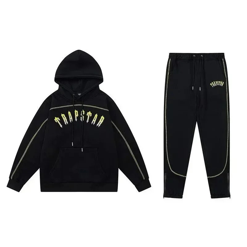 Travis Scott x Cactus Jack Gray Logo Hoodie and Sweatpants Set - 6
