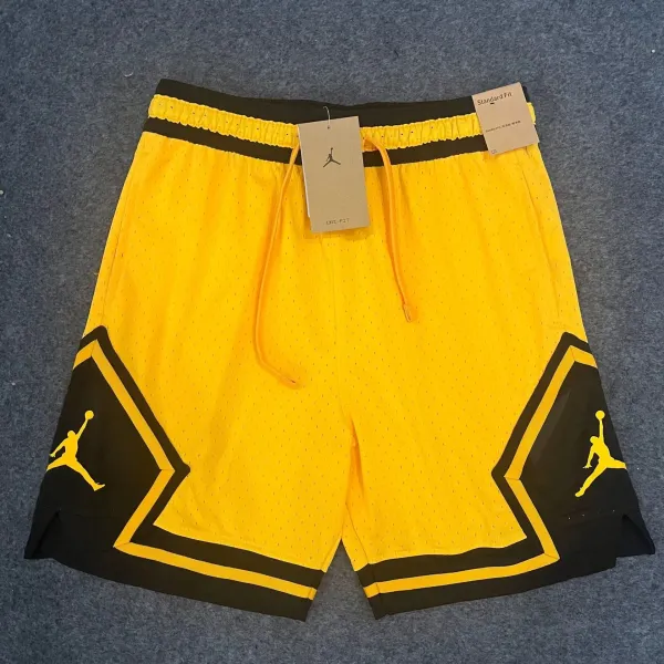 Air Jordan Mesh Shorts Yellow/Black - 1