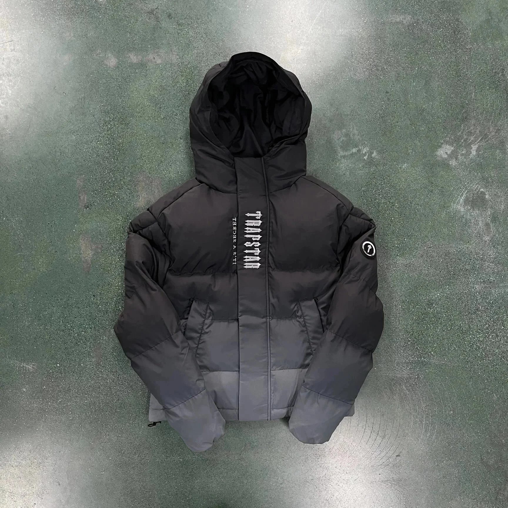 Travstar Reflective Puffer Jacket Gray - 5