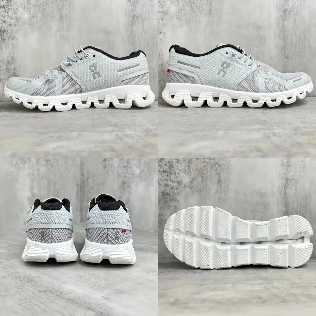 On Cloud X 3 Sage Green Running Shoes - 4