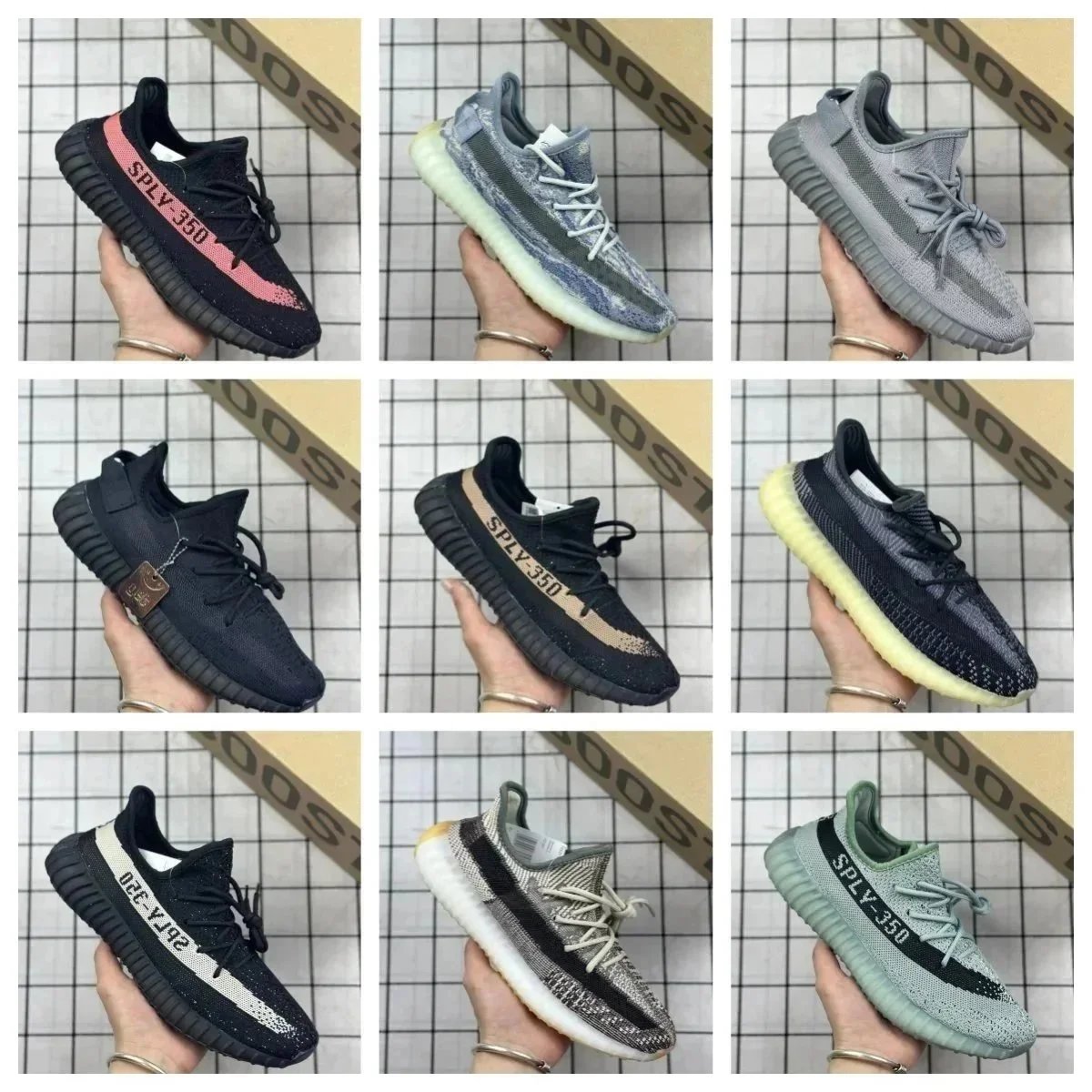 Adidas Yeezy Boost 350 V2 Zebra Black Sneakers - 2