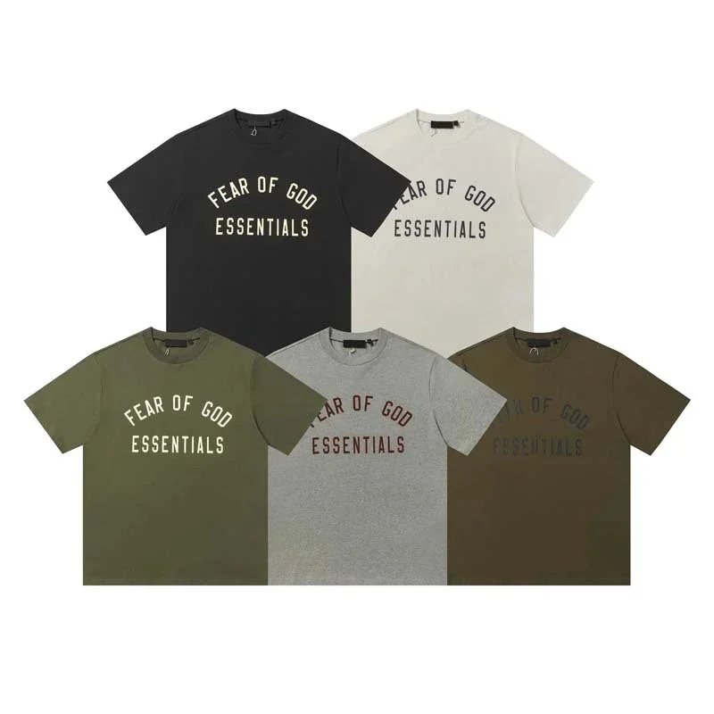 Fear of God Essentials Arch Logo Gray T-Shirt - 3