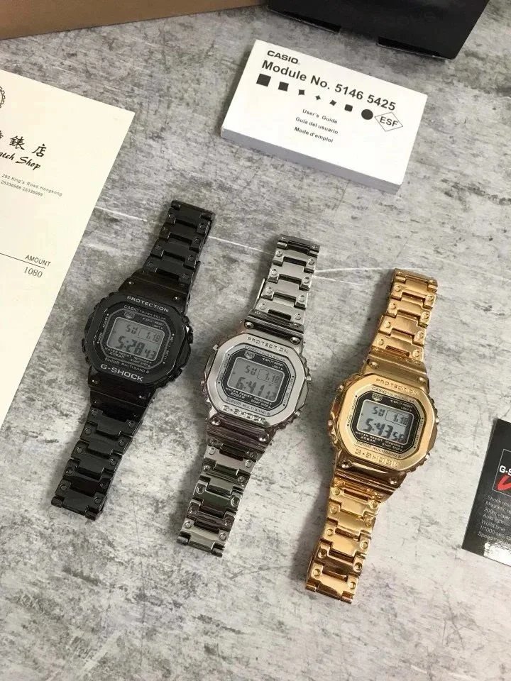 Casio G-Shock GM-5600PG-9 Digital Watch Gold - 2