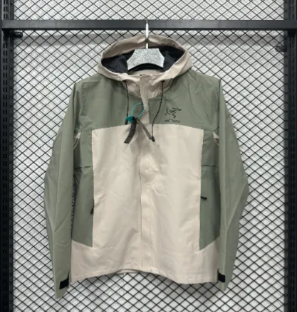 Arc'teryx Alpha SV Jacket Olive Beige Windbreaker - 1