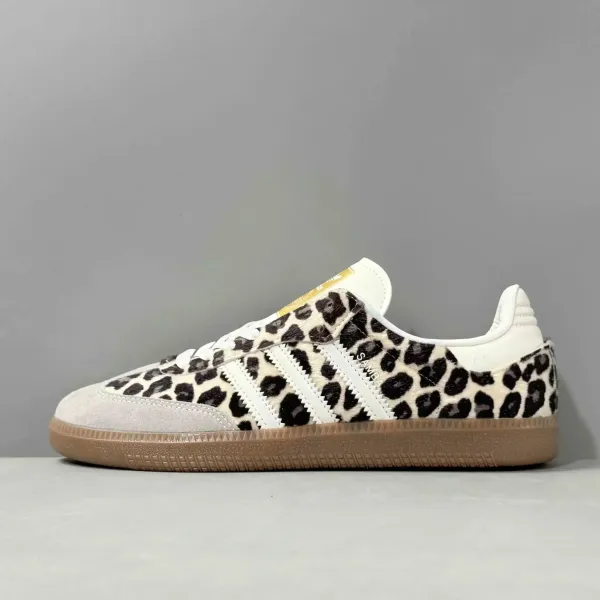 Adidas Samba Classic Leopard Print Sneakers - 1