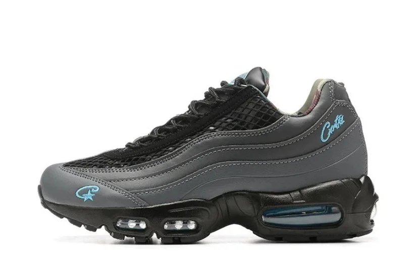 Corteiz Air Max 95 Olive Green Sneakers - 2