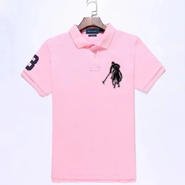 Ralph Lauren Polo Player Logo Gray Polo - 10