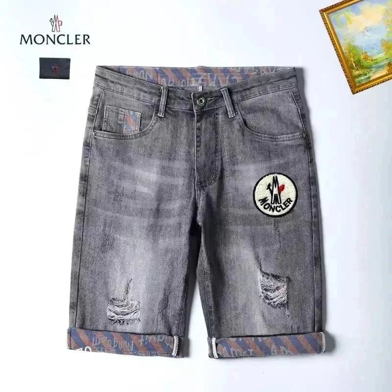 Dsquared2 Distressed Paint-Splatter Denim Shorts Blue - 5