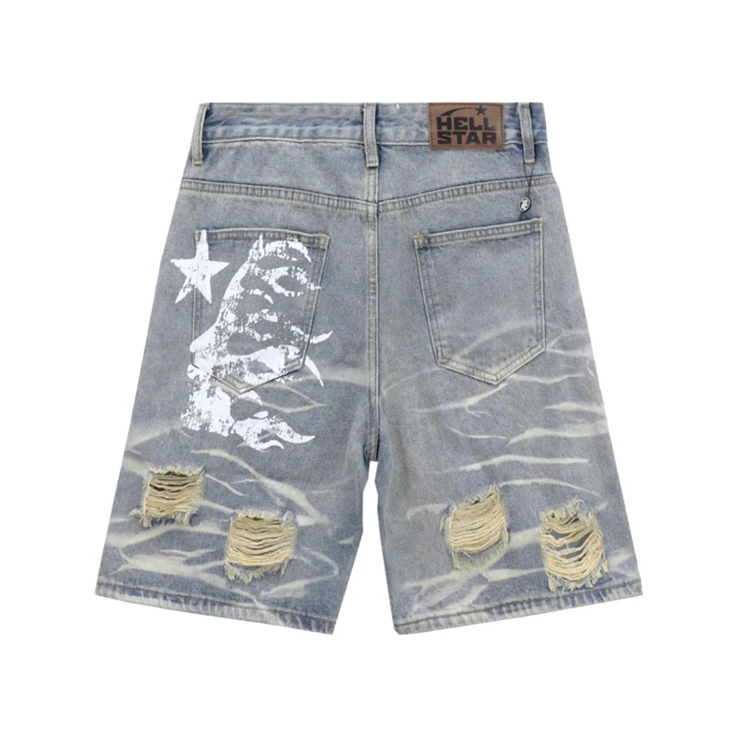 Distressed Jean Shorts photo 3