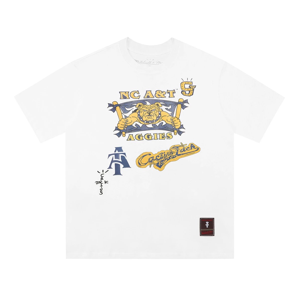 TS Collaboration Graffiti Print White T-Shirt photo 7