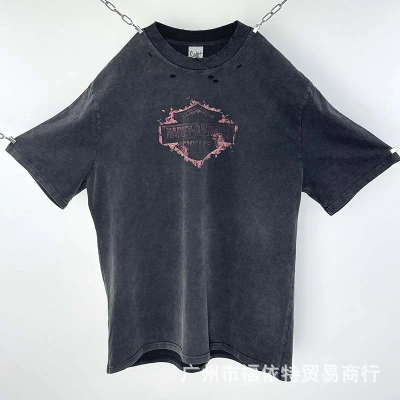 Vintage Washed Oversized T-Shirt photo 8
