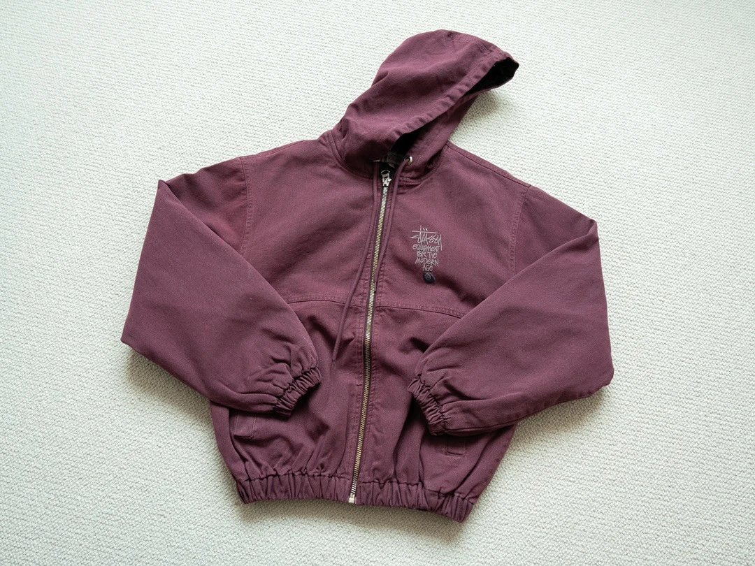 Stüssy Equipment for the Modern Age Hooded Jacket Charcoal Gray Outerwear - 20