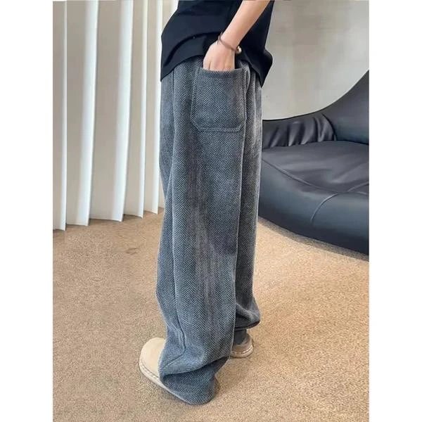 Texture Wide Leg Sweatpants photo 5