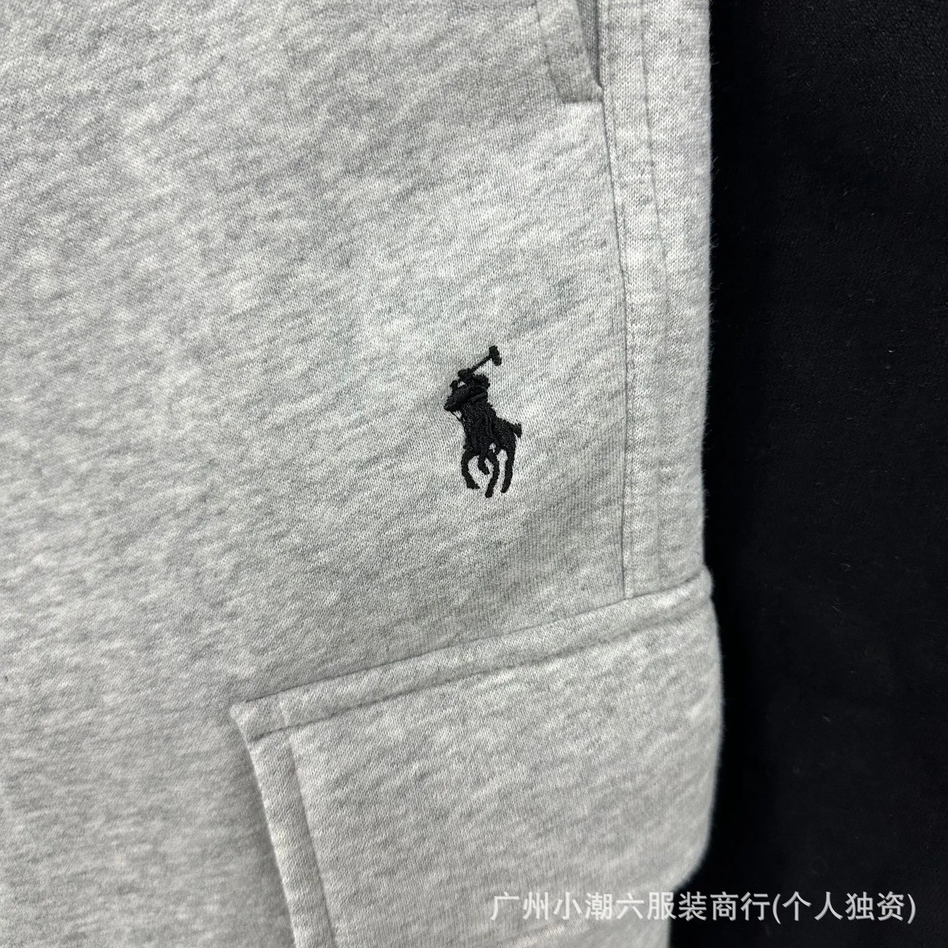 Logo Embroidery Cargo Joggers Cuffed Pure Cotton photo 5