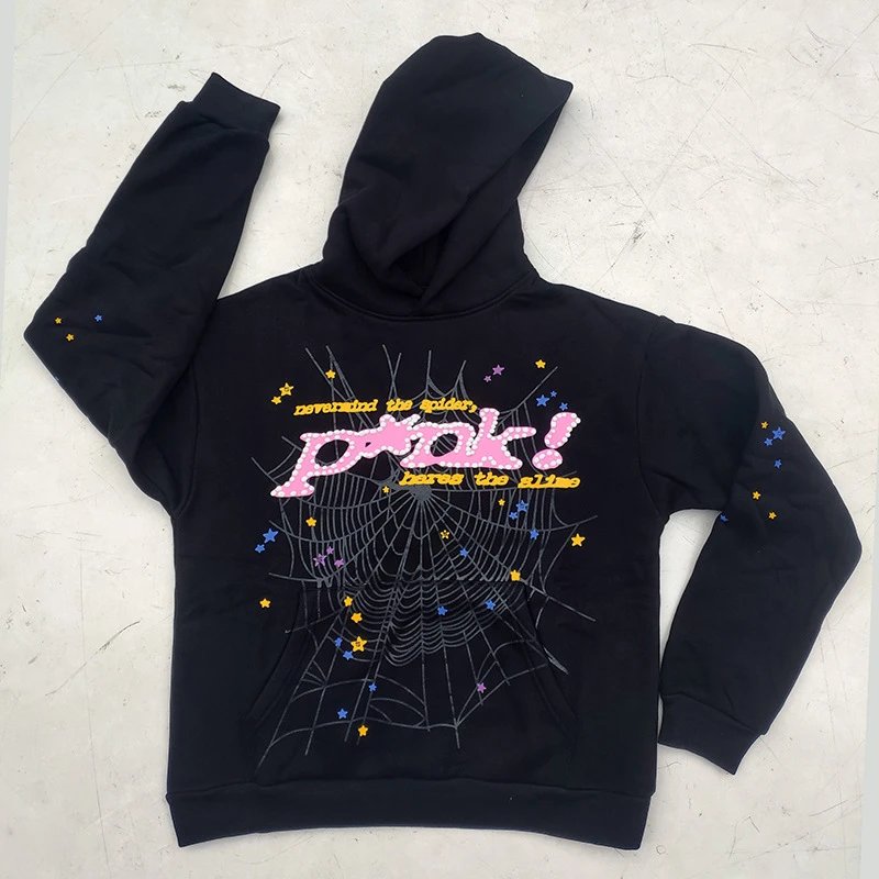450g Heavy Cotton Couple Hoodie Pink photo 2
