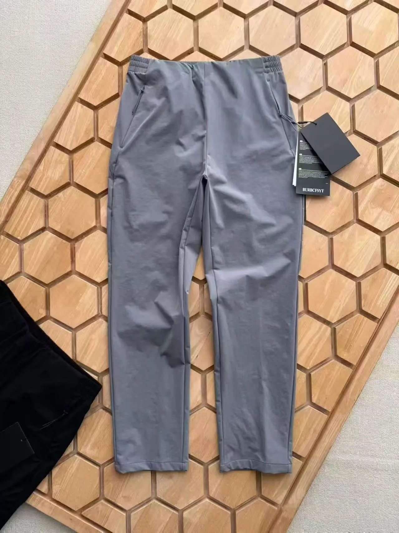Autumn Straight Pants Relaxed Solid Color High Quality photo 4
