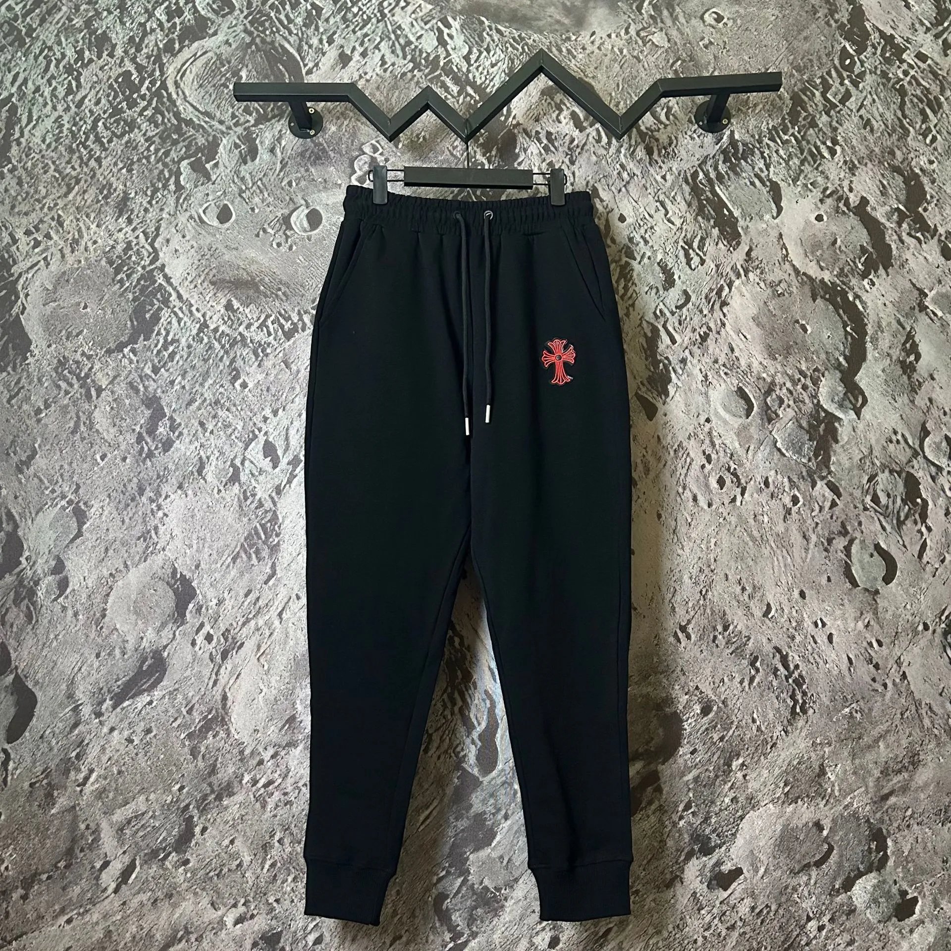 Cross Print Fleece Sweatpants photo 6